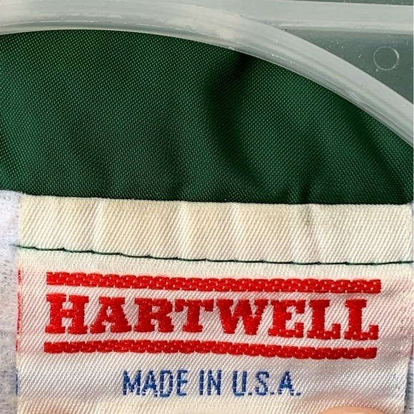 Vintage FCHS Logo Snap Button Jacket Adult Large Mens 80s 90s Green Coat - Picture 6 of 6